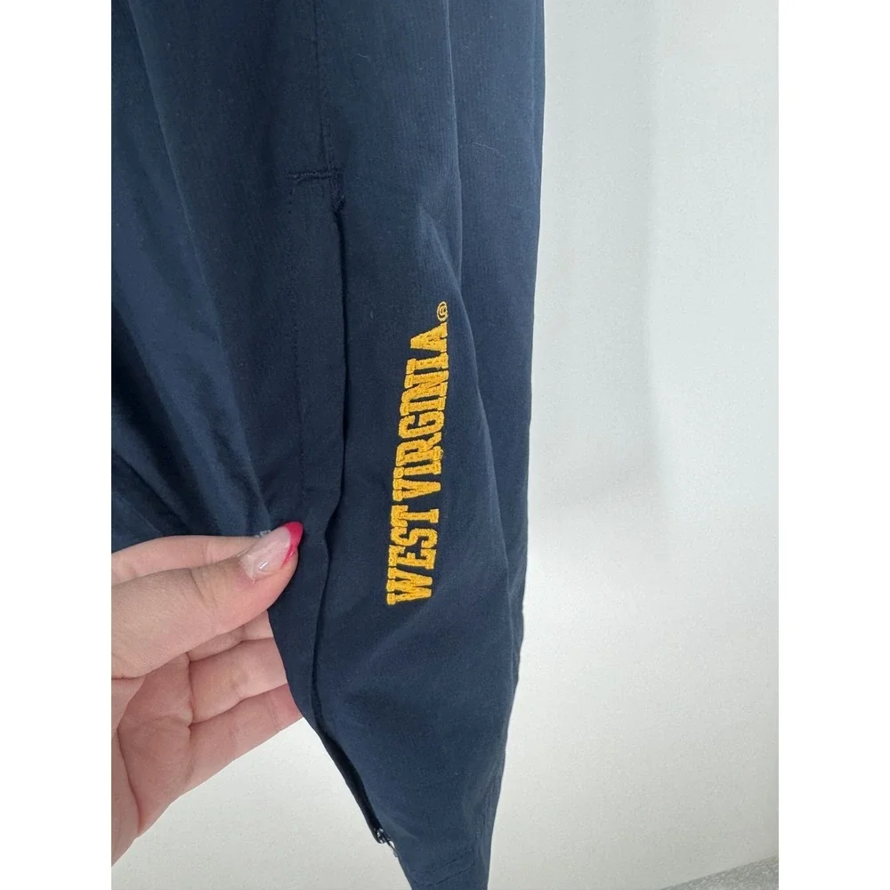 Nike WVU West Virginia Mountaineers Track Pants Mens Size XS Baggy Vintage Y2K